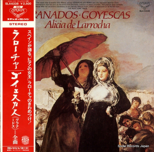 LARROCHA, ALICIA DE granados; goyescas SLA6338