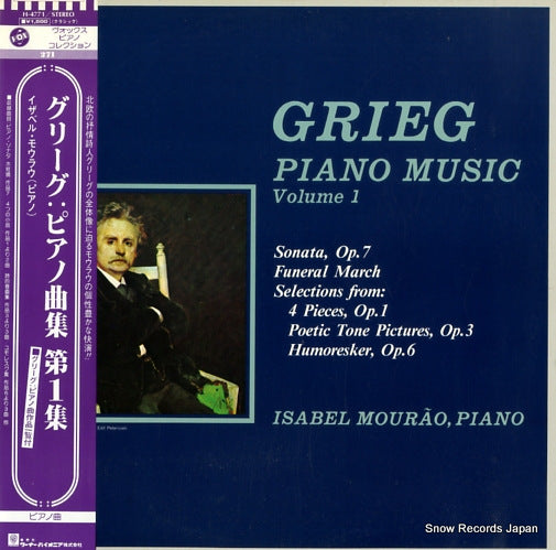 MOURAO, ISABEL grieg; piano music vol.1 H-4771