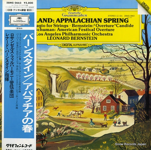 BERNSTEIN, LEONARD copland; appalachian spring 28MG0663