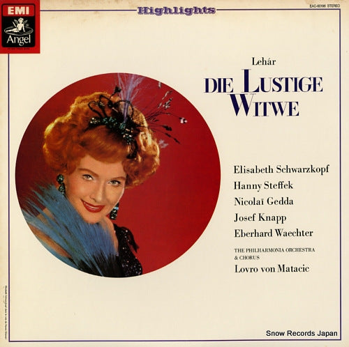 MATACIC, LOVRO VON lehar; die lustige witwe-grober quers chnitt EAC-60196