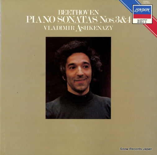 ASHKENAZY, VLADIMIR beethoven; piano sonatas nos.3&4 L25C-3110