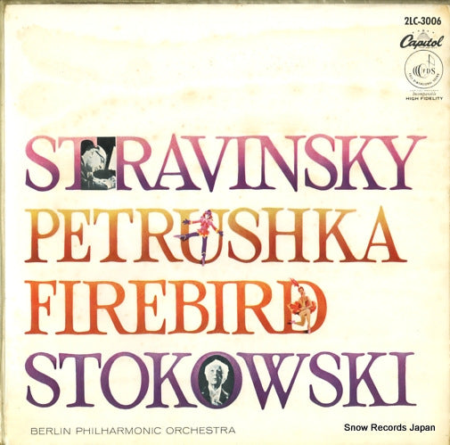 STOKOWSKY, LEOPOLD stravinsky; petrushka/firebird 2LC-3006