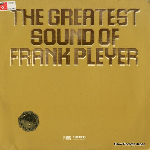 PLEYER, FRANK the greatest sound of frank pleyer MPS14003