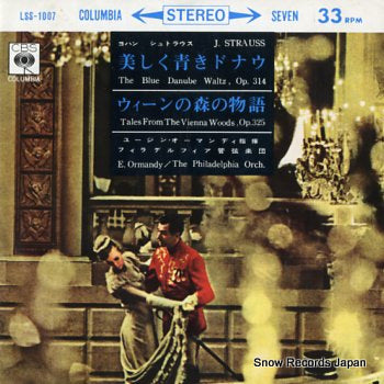 ORMANDY, EUGENE strauss; the blue danube waltz op.314 LSS-1007