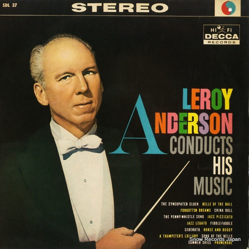 ANDERSON, LEROY conducts his music SDL37