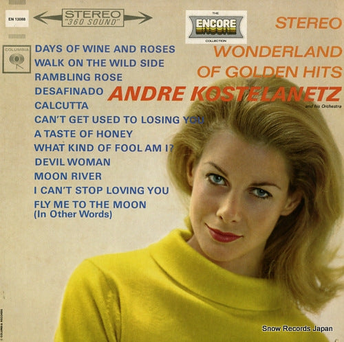KOSTELANETZ, ANDRE wonderland of golden hits EN13088