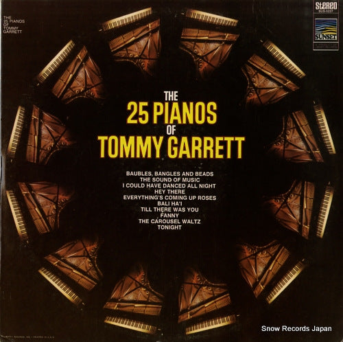 GARRETT, TOMMY the 25 pianos of tommy garrett SUS-5237