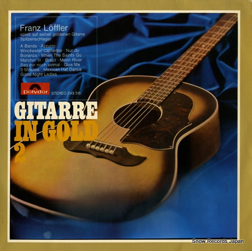 LOFFLER, FRANZ gitarre in gold 2 249318