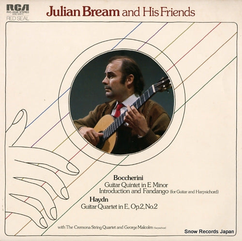 BREAM, JULIAN boccherini; guitar quintet RVC-2248