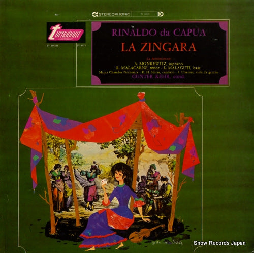 KEHR, GUNTER rinaldo da capua; la zingara TV34033S
