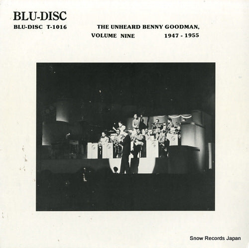 GOODMAN, BENNY the unheard benny goodman volume 9 T1016