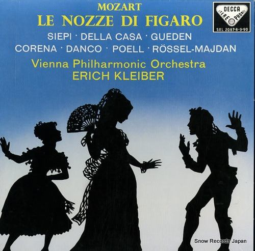 KLEIBER, ERICH mozarto; le nozze di figaro SXL2087-8-9-90