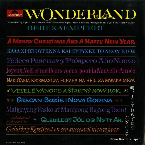 KAEMPFERT, BERT wonderland 104692