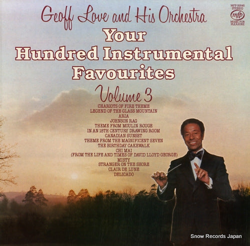 LOVE, GEOFF your hundred instrumental favourites volume 3 MFP50545