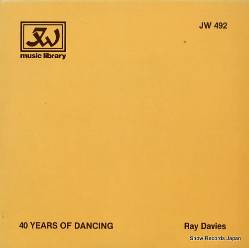 DAVIES, RAY 40 years of dancing JW492