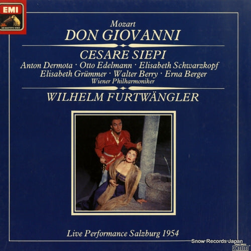 FURTWANGLER, WILHELM mozart; don giocanni 153EX2906673
