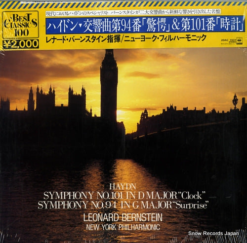 BERNSTEIN, LEONARD haydn; symphony no.101 "clock", no.94 "surprise" 20AC1537