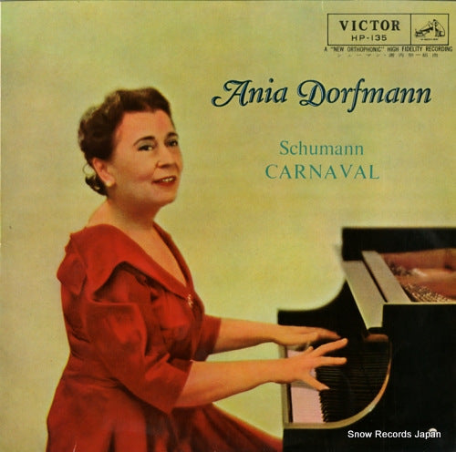 DORFMANN, ANIA schumann; carnaval HP-135