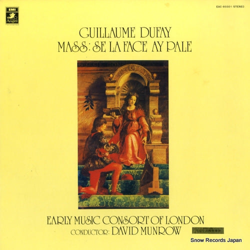 MUNROW, DAVID dufay; mass-se la face ay pale EAC-80301