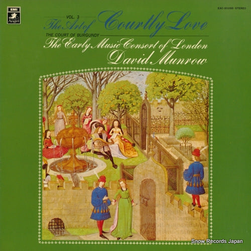 MUNROW, DAVID the art of courtly love vol.3 EAC-80288