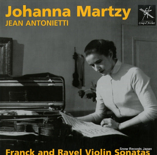 MARTZY, JOHANNA franck and ravel; violin sonatas COUP001