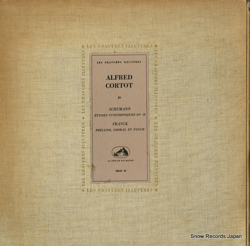 CORTOT, ALFRED schumann; etudes symphoniques COLH69