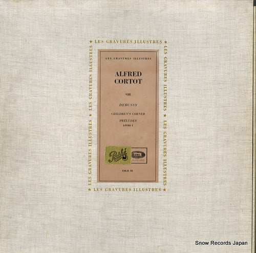 CORTOT, ALFRED debussy; childrens corner / preludes livre 1 COLH93