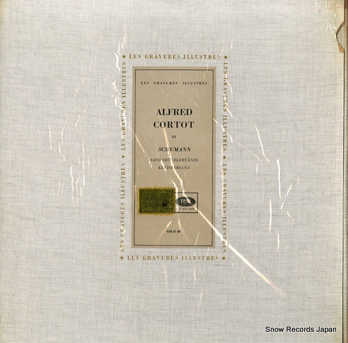 CORTOT, ALFRED schumann; davidsbundlertanze / kreisleriana COLH86