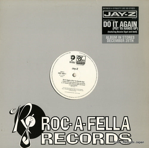 JAY-Z do it again (put ya hands) / so ghetto DEF406-1