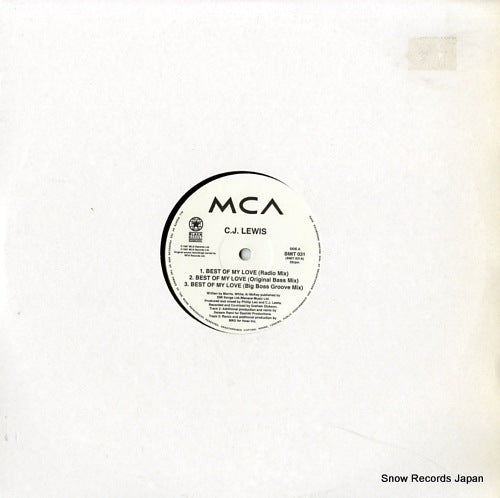 C.J. LEWIS best of my love / sweets for my sweet BMIT031