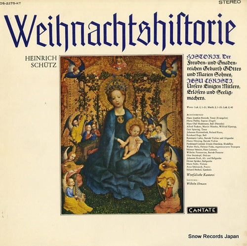 EHMANN, WILHELM schutz; historia der geburst jesu christi OS-2275-KT