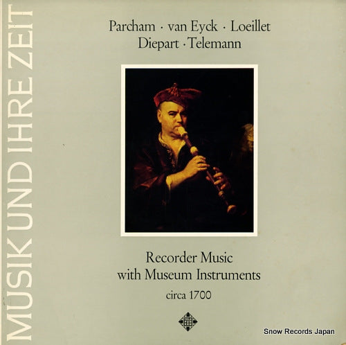 BRUGGEN, FRANS recorder music with museum instruments circa 1700 SAWT9482-A