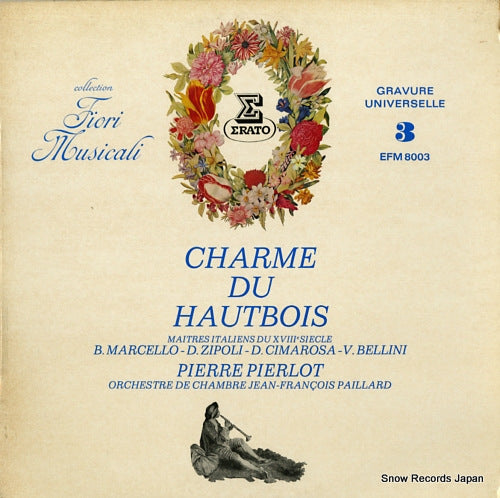 PIERLOT, PIERRE charme du hautbois EFM8003
