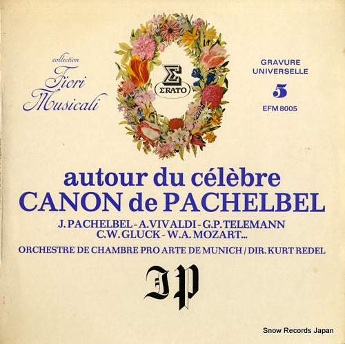 REDEL, KURT autour du celebre canon de pachelbel EFM8005