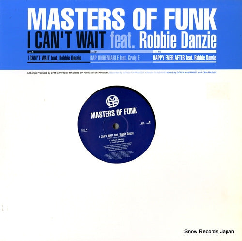MASTERS OF FUNK i can't wait RR12-88331