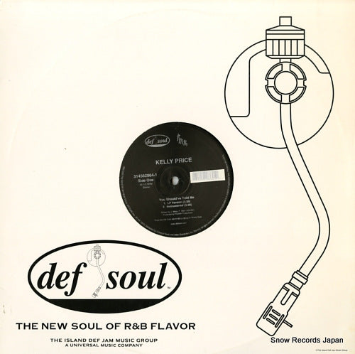 PRICE, KELLY you should've told me 314562864-1