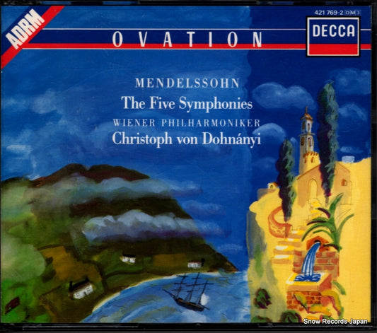 DOHNANYI, CHRISTOPH VON mendelssohn; the five symphonies 421769-2
