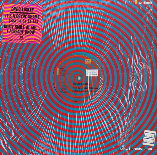 LASLEY, DAVID it's a cryin' shame (sha la la) V-7823-1