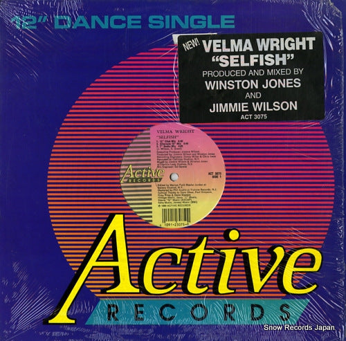 WRIGHT, VELMA selfish ACT3075