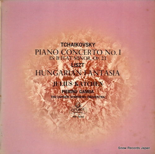 KATCHEN, JULIUS tchaikovsky; piano concerto no.1 MR-5026