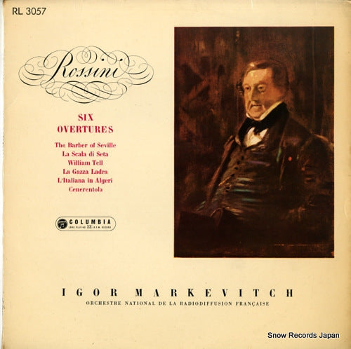 MARKEVITCH, IGOR rossini; six overtures RL3057