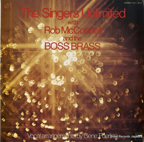 SINGERS UNLIMITED, THE with rob mcconnell and the boss brass KUX-139-P