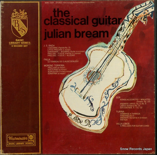 BREAM, JULIAN the classical guitar WMS-1029