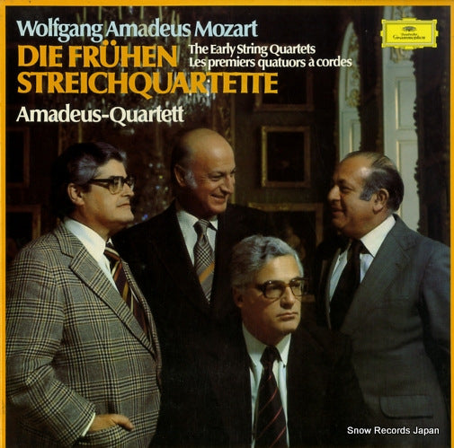 AMADEUS QUARTETT mozart; die fruhen streichquartette 2740165