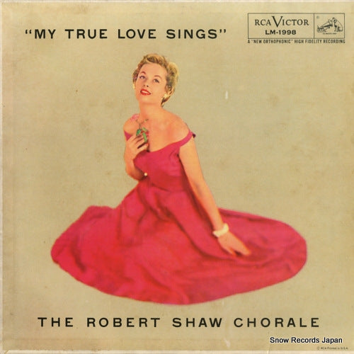 SHAW, ROBERT my true love sings LM-1998