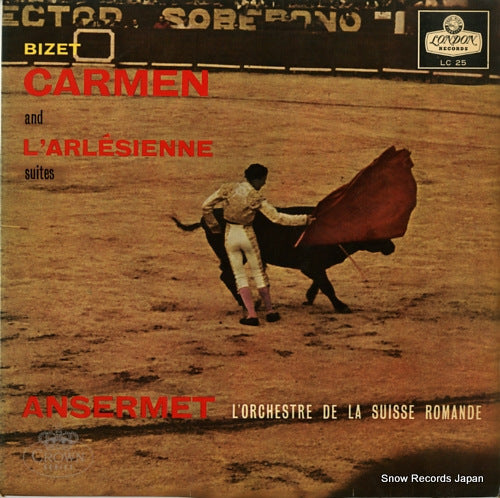 ANSERMET, ERNEST bizet; carmen / l'arlesienne suites LC25