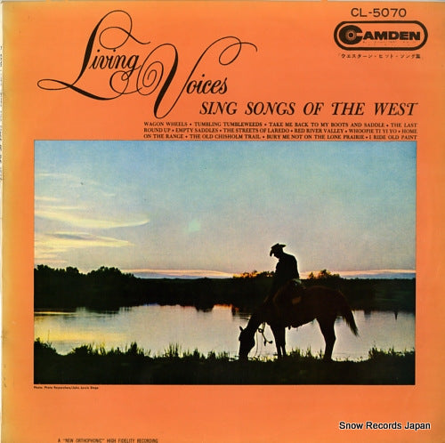 LIVING VOICES living voices sing songs of the west CL5070