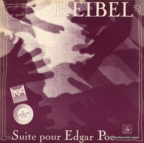 REIBEL, GUY suite pour edgar poe 9103RE