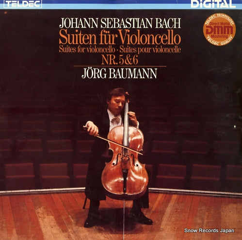 BAUMANN, JORG bach; suites for violoncello nr.5, 6 643045