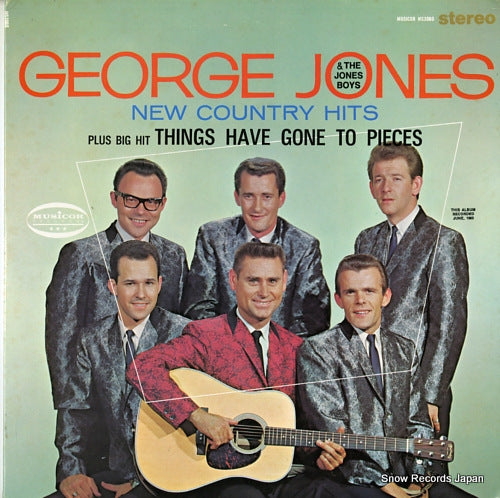 JONES, GEORGE new country hits MS-3060